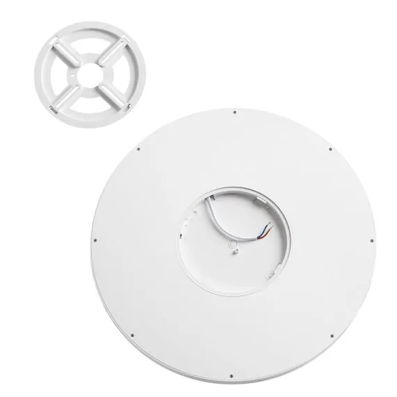SONEX 7661/32L MITRA LED SN 090 Светильник пластик/белый LED 32Вт 3000/4000K D400 IP40 OMEGA WHITE, изображение 11