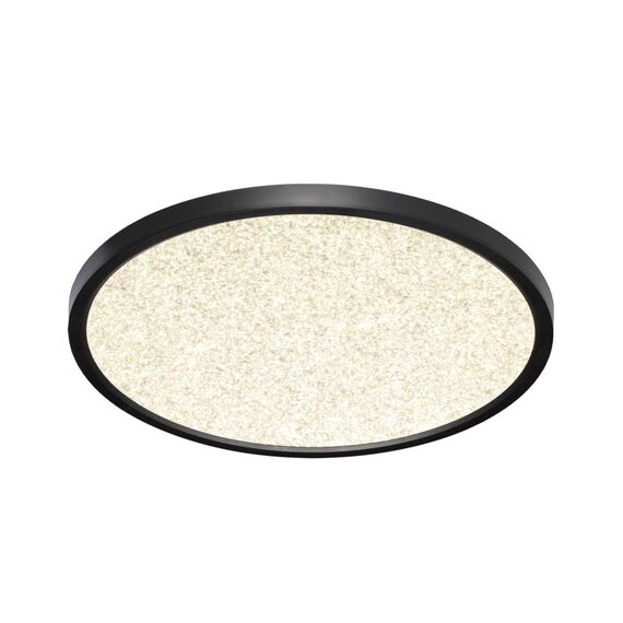 SONEX 7662/32L MITRA LED SN 090 Светильник пластик/белый/черный LED 32Вт 3000/4000K D400 IP40 OMEGA BLACK, изображение 8