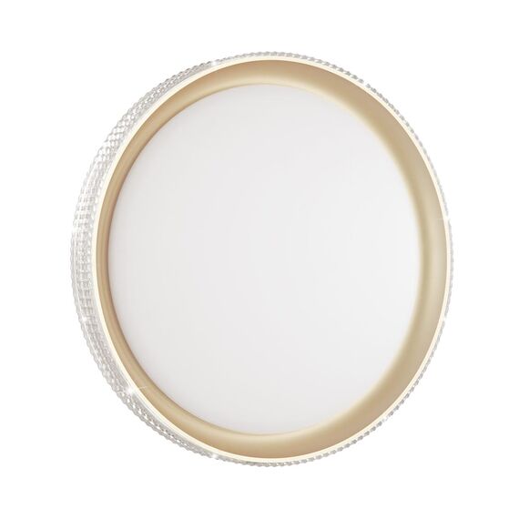 SONEX 3054/EL PALE SN 183 Светильник пластик/белый/золотистый LED 72Вт 3000-6300K D490 IP43 пульт ДУ SHINY