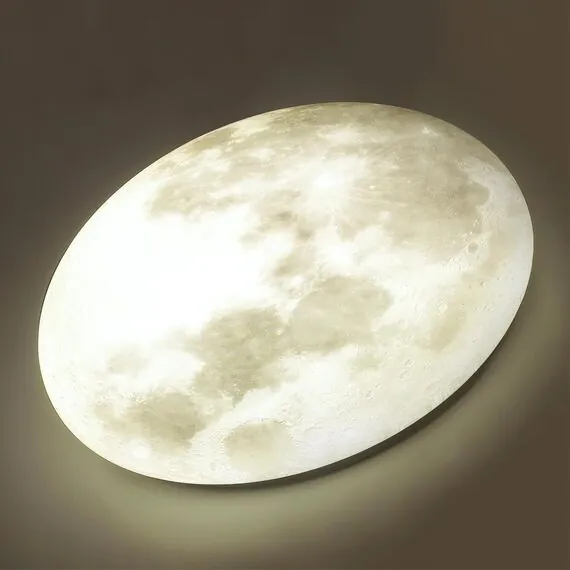 SONEX 3084/DL PALE SN 117 Светильник пластик/белый/серый LED 48Вт 4000К D380 IP43 MOON, изображение 4