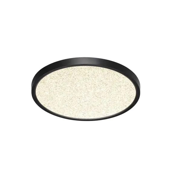SONEX 7662/24L MITRA LED SN 090 Светильник пластик/белый/черный LED 24Вт 3000/4000K D300 IP40 OMEGA BLACK, изображение 8