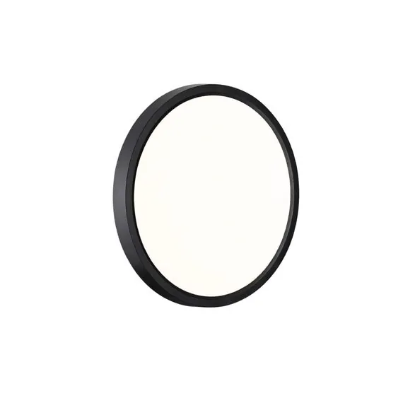 SONEX 7660/18L MITRA LED SN 087 Светильник пластик/белый/черный LED 18Вт 3000/4000K D230 IP40 ALFA BLACK, изображение 9