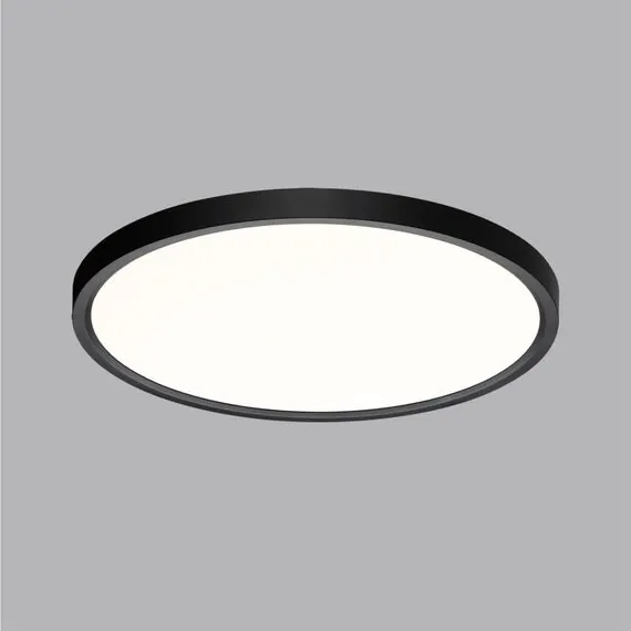 SONEX 7660/32L MITRA LED SN 087 Светильник пластик/белый/черный LED 32Вт 3000/4000K D400 IP40 ALFA BLACK, изображение 7