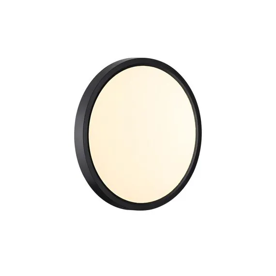 SONEX 7660/18L MITRA LED SN 087 Светильник пластик/белый/черный LED 18Вт 3000/4000K D230 IP40 ALFA BLACK, изображение 3