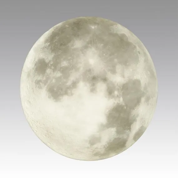 SONEX 3084/DL PALE SN 117 Светильник пластик/белый/серый LED 48Вт 4000К D380 IP43 MOON, изображение 5