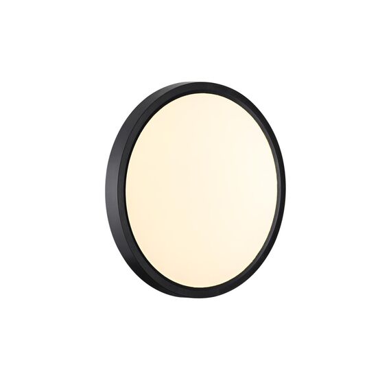SONEX 7660/18L MITRA LED SN 087 Светильник пластик/белый/черный LED 18Вт 3000/4000K D230 IP40 ALFA BLACK, изображение 4