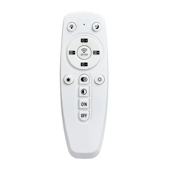 SONEX 7742/40L MITRA LED SN 077 Светильник металл/акрил/МДФ/белый/под дерево/прозрачный/черный LED 40Вт 3000-6000К 470x420 IP20 пульт ДУ SPOTS, изображение 3