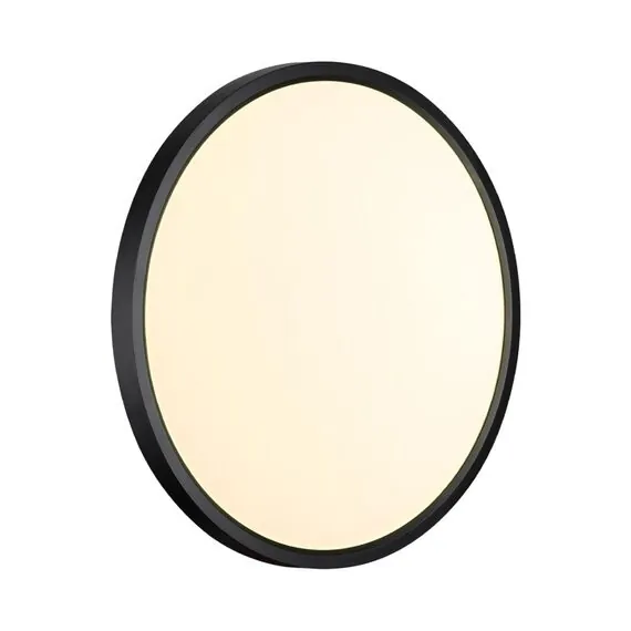 SONEX 7660/32L MITRA LED SN 087 Светильник пластик/белый/черный LED 32Вт 3000/4000K D400 IP40 ALFA BLACK, изображение 4
