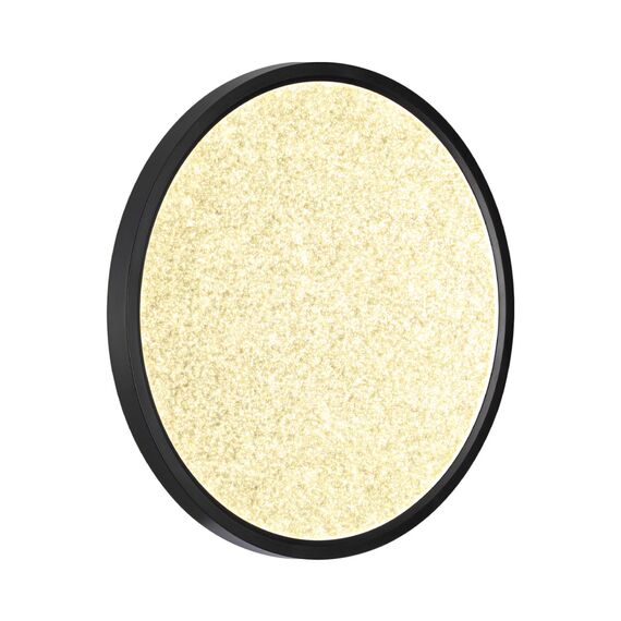 SONEX 7662/32L MITRA LED SN 090 Светильник пластик/белый/черный LED 32Вт 3000/4000K D400 IP40 OMEGA BLACK, изображение 3