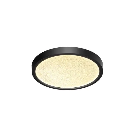 SONEX 7662/18L MITRA LED SN 090 Светильник пластик/белый/черный LED 18Вт 3000/4000K D230 IP40 OMEGA BLACK, изображение 6