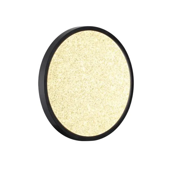 SONEX 7662/24L MITRA LED SN 090 Светильник пластик/белый/черный LED 24Вт 3000/4000K D300 IP40 OMEGA BLACK, изображение 3