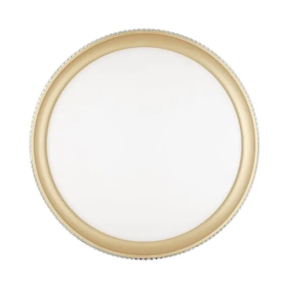 SONEX 3054/DL PALE SN 183 Светильник пластик/белый/золотистый LED 48Вт 3000-6300K D395 IP43 пульт ДУ SHINY, изображение 6