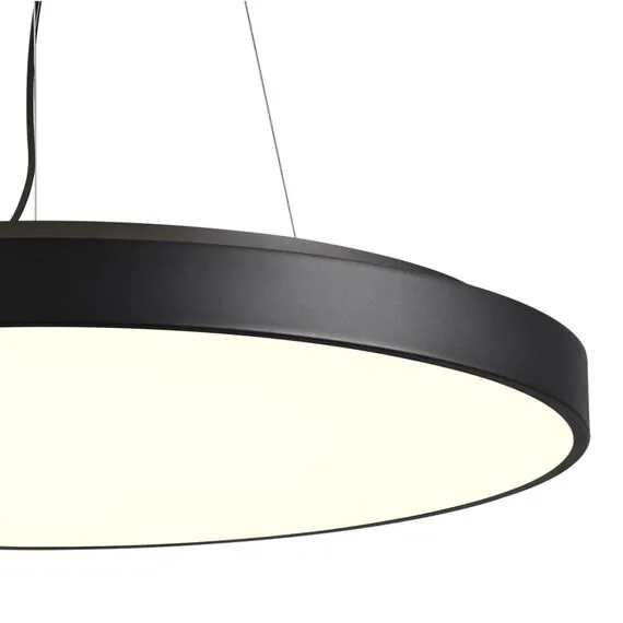 SONEX 7758/92L MITRA LED SN 098 Светильник металл/акрил/черный LED 80Вт+12Вт(подсветка) 4000K D800 IP20 QUASAR, изображение 7
