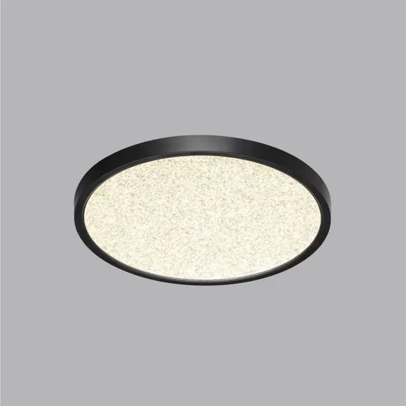 SONEX 7662/24L MITRA LED SN 090 Светильник пластик/белый/черный LED 24Вт 3000/4000K D300 IP40 OMEGA BLACK, изображение 7