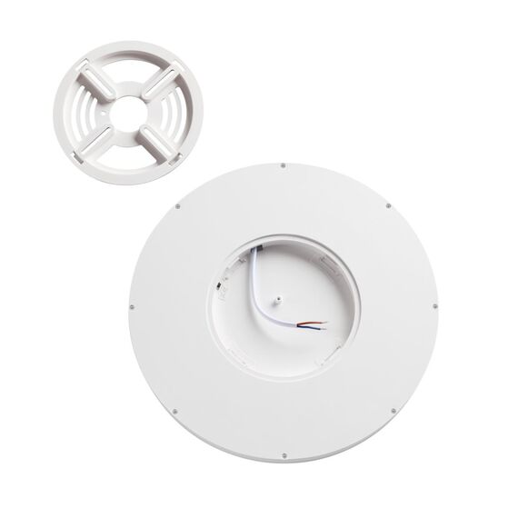 SONEX 7661/24L MITRA LED SN 090 Светильник пластик/белый LED 24Вт 3000/4000K D300 IP40 OMEGA WHITE, изображение 11