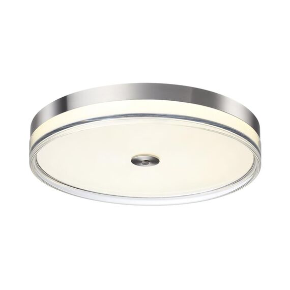 SONEX 7727/112L MITRA LED SN 101 Светильник металл/акрил/никель/прозрачный LED 112Вт 4000K D500 IP20 ETERNA, изображение 4