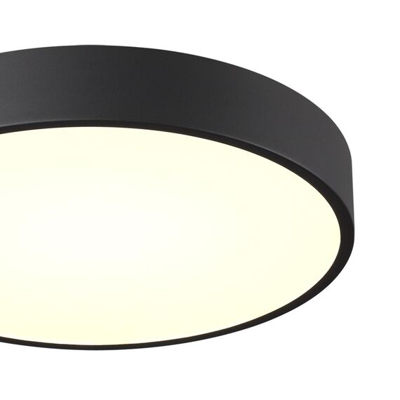 SONEX 7758/48L MITRA LED SN 098 Светильник металл/акрил/черный LED 40Вт+8Вт(подсветка) 4000K D500 IP20 QUASAR, изображение 6