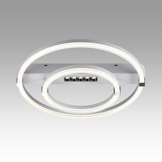 SONEX 7665/55LR MITRA LED SN 64 Светильник пластик/белый LED 55Вт 3000-4000-6000K 545х505 IP20 пульт ДУ TRECKY, изображение 4