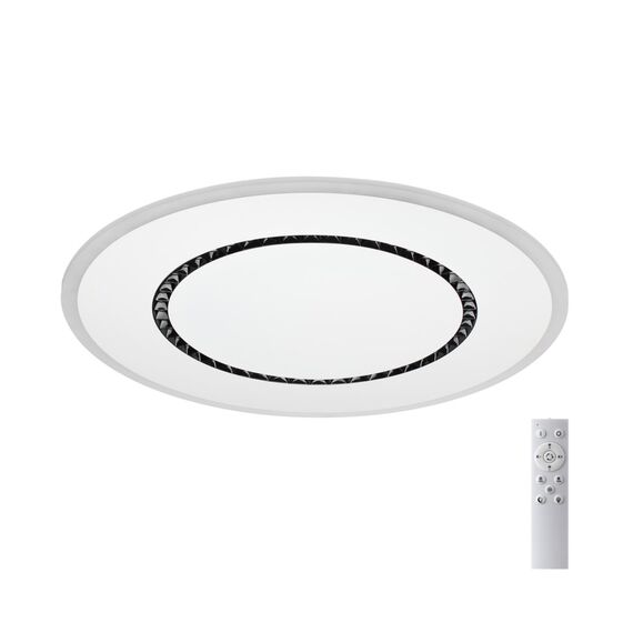 SONEX 7663/44L MITRA LED SN 60 Светильник пластик/белый LED 44Вт 3000-4000-6000K D600 IP20 пульт ДУ COSMO