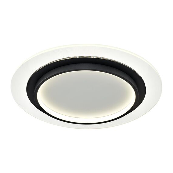 SONEX 7732/80L MITRA LED SN 078 Светильник металл/акрил/белый/прозрачный/черный LED 80Вт 3000-6000К D480 IP20 пульт ДУ SUNNY, изображение 5