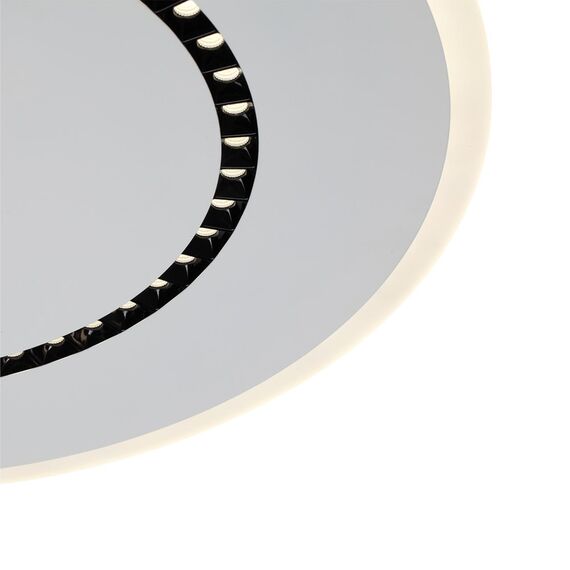 SONEX 7663/44L MITRA LED SN 60 Светильник пластик/белый LED 44Вт 3000-4000-6000K D600 IP20 пульт ДУ COSMO, изображение 7