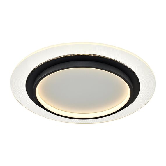 SONEX 7732/80L MITRA LED SN 078 Светильник металл/акрил/белый/прозрачный/черный LED 80Вт 3000-6000К D480 IP20 пульт ДУ SUNNY, изображение 8