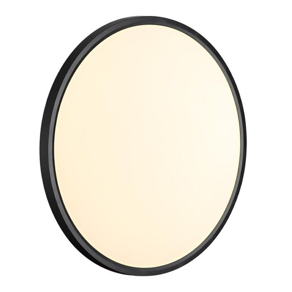 SONEX 7660/40L MITRA LED SN 087 Светильник пластик/белый/черный LED 40Вт 3000/4000K D495 IP40 ALFA BLACK, изображение 4