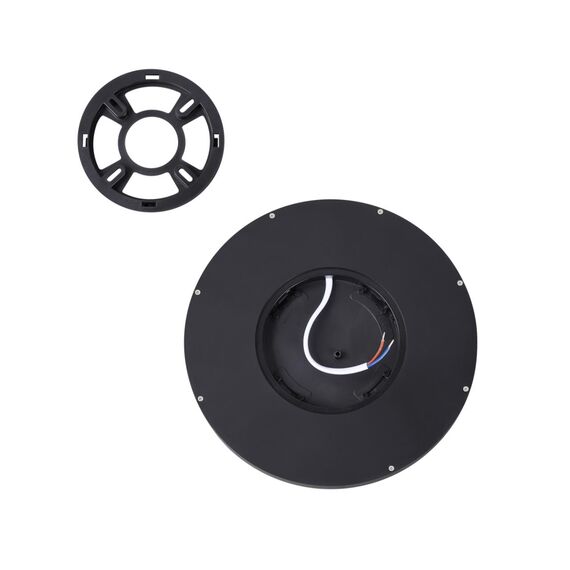 SONEX 7660/18L MITRA LED SN 087 Светильник пластик/белый/черный LED 18Вт 3000/4000K D230 IP40 ALFA BLACK, изображение 11