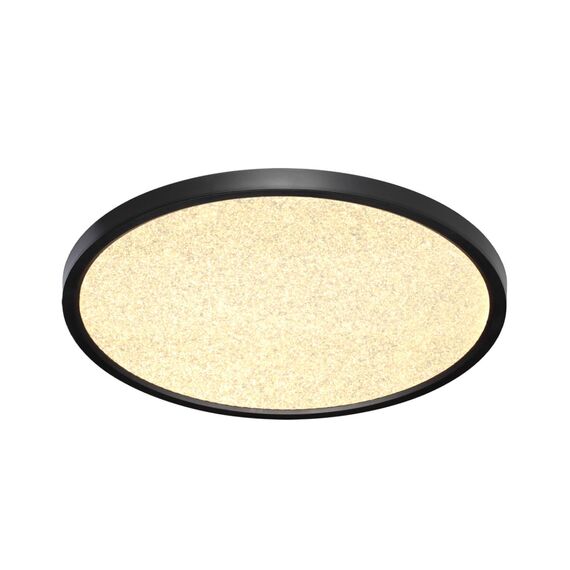 SONEX 7662/32L MITRA LED SN 090 Светильник пластик/белый/черный LED 32Вт 3000/4000K D400 IP40 OMEGA BLACK, изображение 6