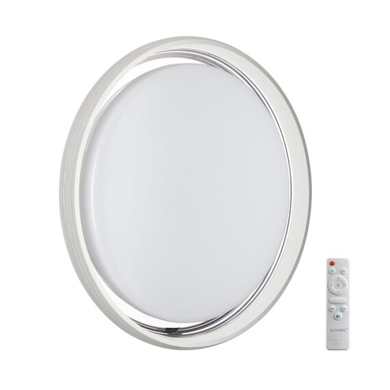 SONEX 7697/DL MARON SN 147 Светильник пластик/белый/прозрачный LED 48Вт 3000-6000K D455 IP43 пульт ДУ HANI