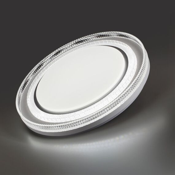 SONEX 7642/EL MARON SN 178 Светильник пластик/серебрист. LED 70Вт 3000-6000K D490 IP43 пульт ДУ SUZY SILVER, изображение 4
