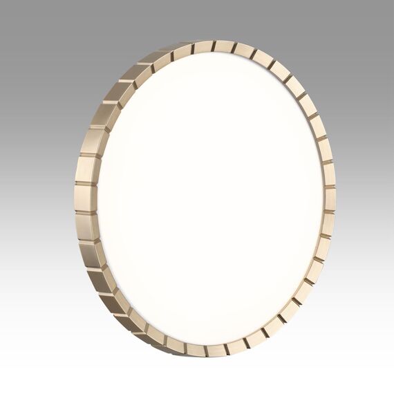 SONEX 7648/DL PALE SN 142 Светильник пластик/белый/золотой LED 48Вт 4000К D385 IP43 ATABI GOLD, изображение 3
