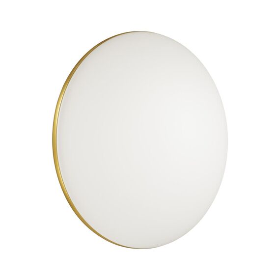 SONEX 3043/AL TAN SN 214 Светильник пластик/белый/золотистый LED 18Вт 4000К D280 IP43 LASSA