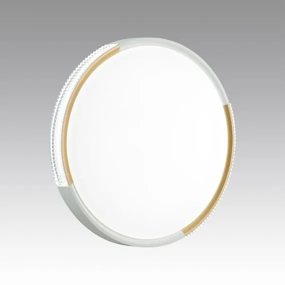 SONEX 7612/EL PALE SN 184 Светильник пластик/белый/золотистый LED 72Вт 3000-6300K D490 IP43 пульт ДУ VELIO, изображение 6