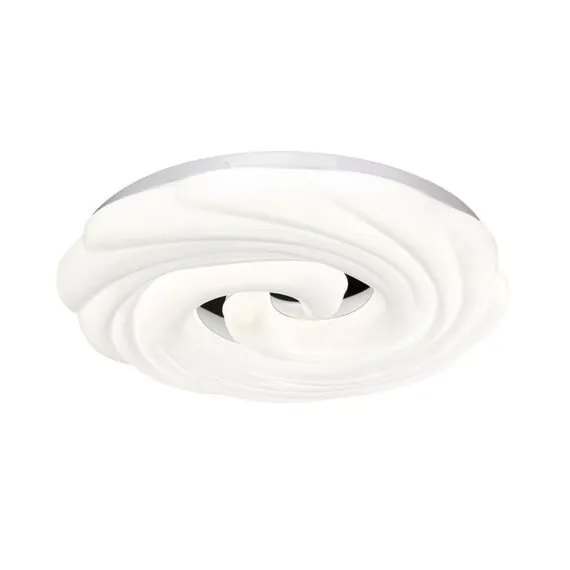 SONEX 7675/DL PALE SN 201 Светильник пластик/белый/серебристый LED 48Вт 3000-6000К D380 IP43 пульт ДУ AGAP, изображение 5