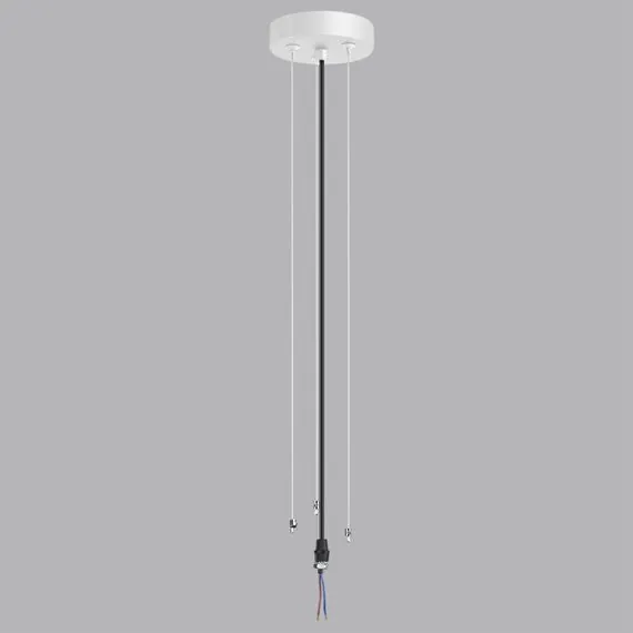 SONEX 7704/L SN 044 Подвесное крепление для светильника MACARON LED металл/белый 1,2м MACARON, изображение 3