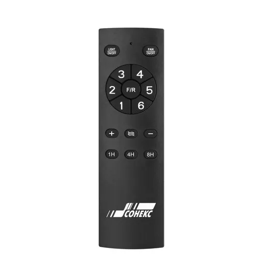 SONEX 7702/24L VIVA LED SN 189 Люстра-вентилятор, черный/серое дерево LED 24Вт 3000-6000K D1320 пульт ДУ STORM, изображение 3