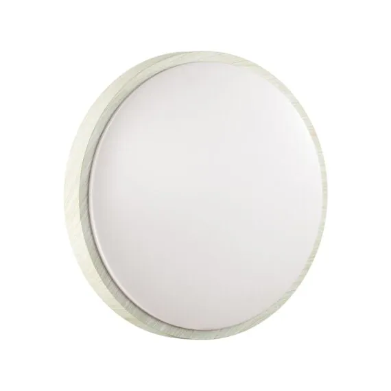 SONEX 7628/AL PALE SN 170 Светильник пластик/белый/беленый под дерево LED 18Вт 4000К D280 IP43 LOSTA
