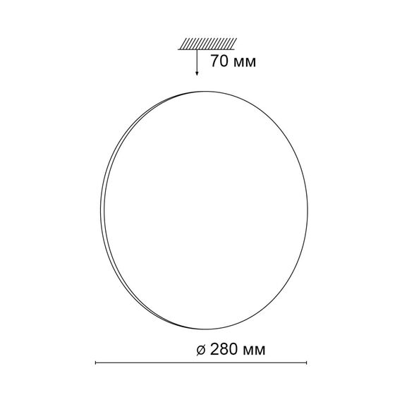 SONEX 3043/AL TAN SN 214 Светильник пластик/белый/золотистый LED 18Вт 4000К D280 IP43 LASSA, изображение 2