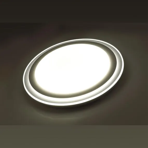 SONEX 7617/DL PALE SN 151 Светильник пластик/белый LED 48Вт 3000-6300K D410 IP43 пульт ДУ SETTA, изображение 4