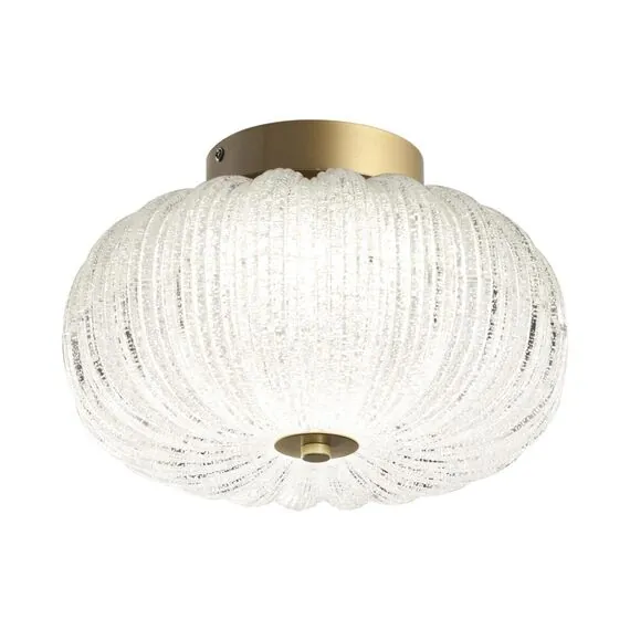 SONEX 7720/24L PIKO LED SN 028 Светильник металл/стекло/прозрачный/золотой LED 24Вт 3000-6500K D300 IP20 пульт ДУ ANGELO, изображение 9