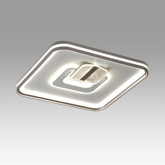 SONEX 7786/85L PIKO LED SN 078 Светильник металл/белый/бронза LED 85Вт 3000-6500K 490х490 IP20 пульт ДУ GEMINI, изображение 5