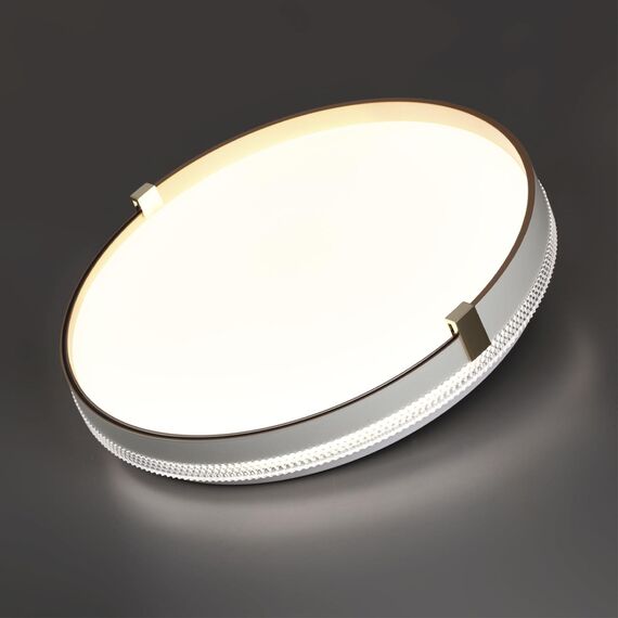SONEX 7646/EL PALE SN 189 Светильник пластик/золотой LED 70Вт 3000-6000К D490 IP43 пульт ДУ OLIDI WHITE, изображение 4