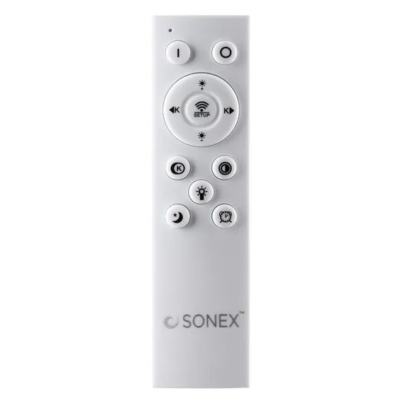 SONEX 7720/24L PIKO LED SN 028 Светильник металл/стекло/прозрачный/золотой LED 24Вт 3000-6500K D300 IP20 пульт ДУ ANGELO, изображение 4
