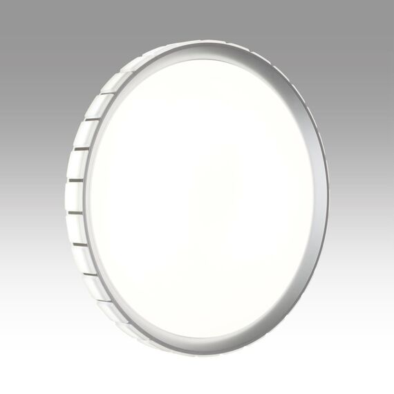 SONEX 7696/EL PALE SN 90 Светильник пластик/серебристый LED 70Вт 3000-6000К D495 IP43 пульт ДУ KUPI SILVER, изображение 4