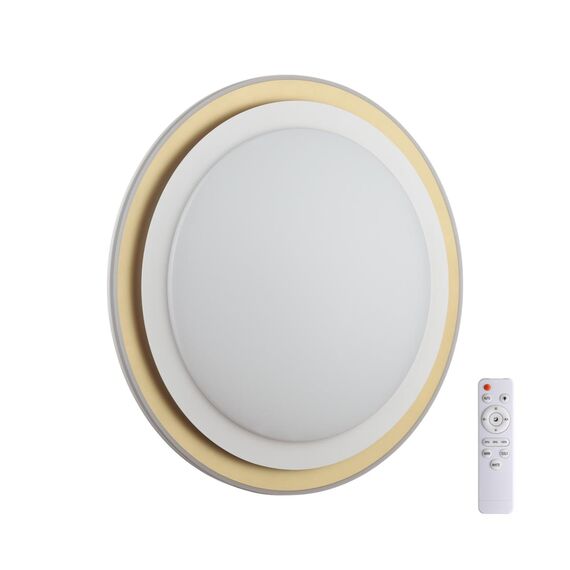 SONEX 7630/DL PALE SN 151 Светильник пластик/золотистый LED 48Вт 3000-6300K D410 IP43 пульт ДУ SETTA