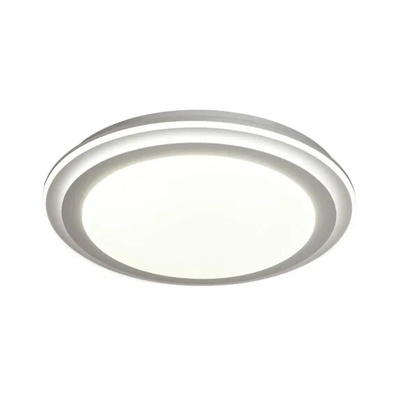 SONEX 7617/DL PALE SN 151 Светильник пластик/белый LED 48Вт 3000-6300K D410 IP43 пульт ДУ SETTA, изображение 6