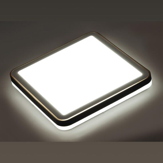SONEX 7621/DL PALE SN 162 Светильник пластик/черн./медный LED 48Вт 3000-6300K 440х440 IP43 пульт ДУ EFFA, изображение 5