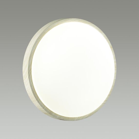 SONEX 7628/DL PALE SN 170 Светильник пластик/беленый под дер. LED 48Вт 3000-6300K D400 IP43 пульт ДУ LOSTA, изображение 6