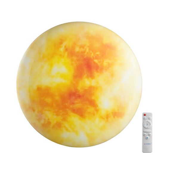 SONEX 7726/DL PALE SN 115 Светильник пластик/мульти LED 48Вт 3000-6000К D375 IP43 пульт ДУ SUN